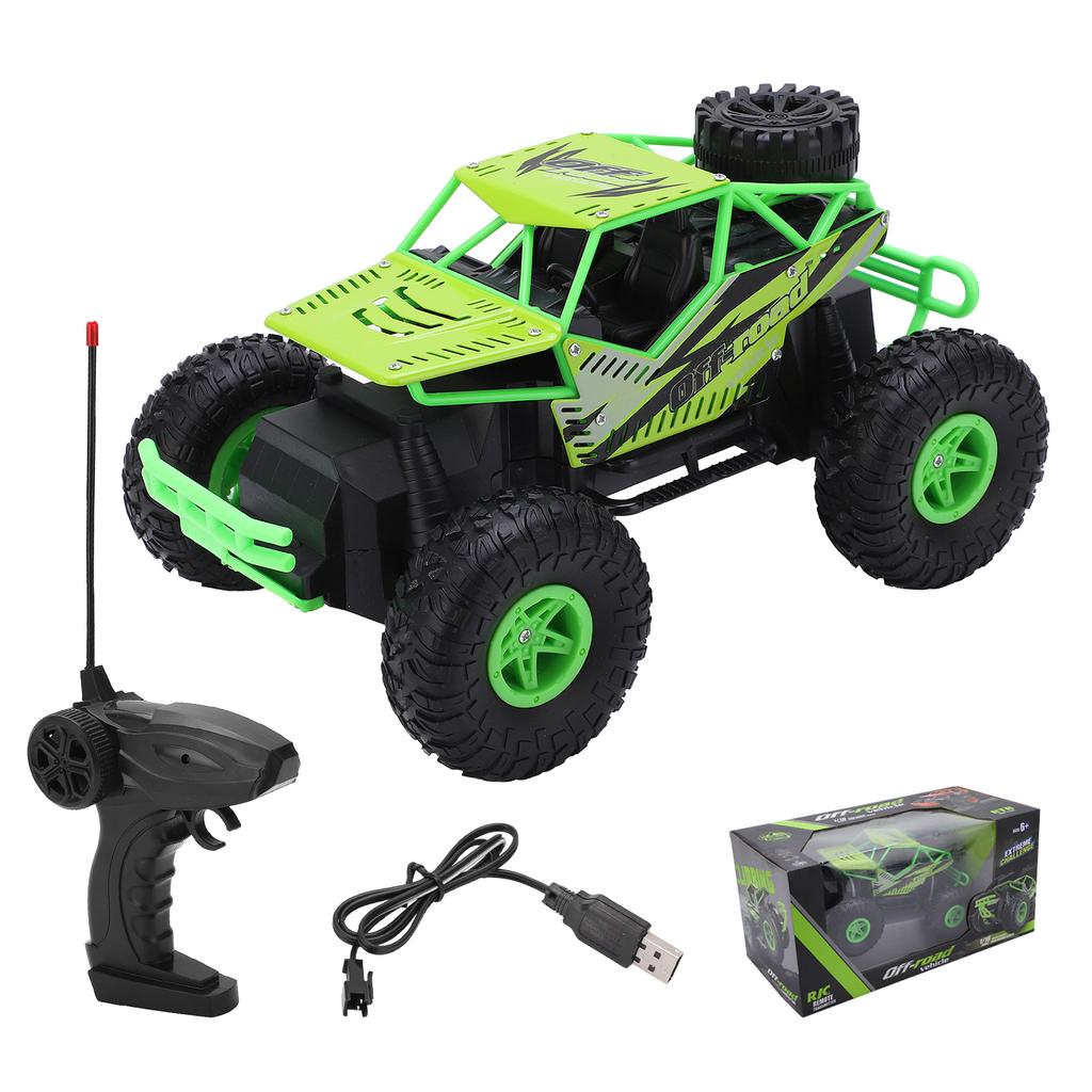 2.4G 1:16 Alloy Climlbing Car Remote Control OffLoad Model Car Children Electric Car Toy(Orange )