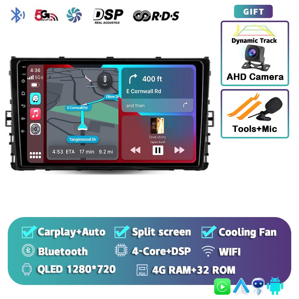 Android 14 Carplay Auto for VW Volkswagen MQB POLO VI Jetta MK7 2018-2020 2021 Car Radio Stereo Video Multimedia Player GPS WIFI
