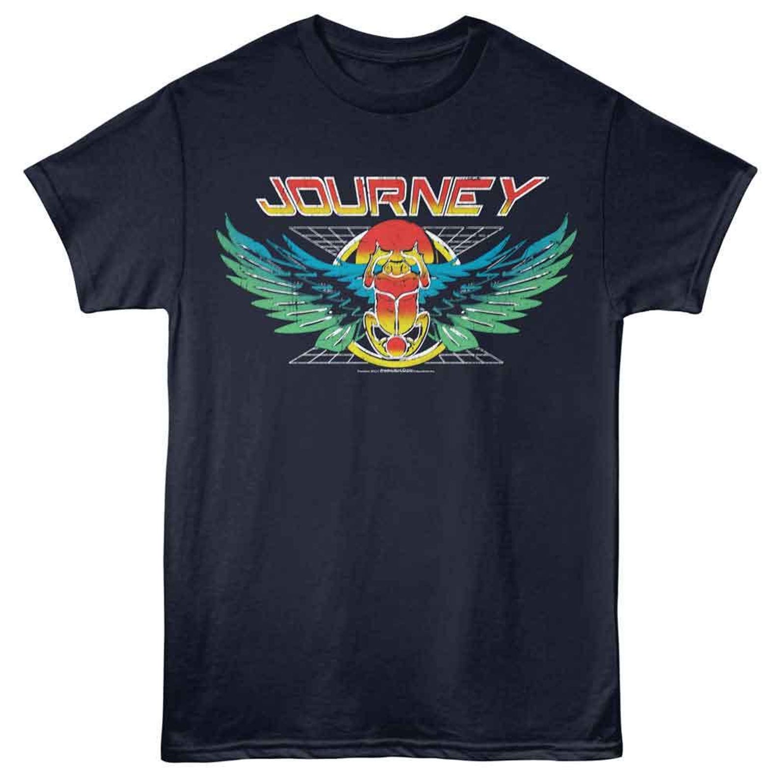 Journey Scarab Grid Navy T-Shirt 3XL
