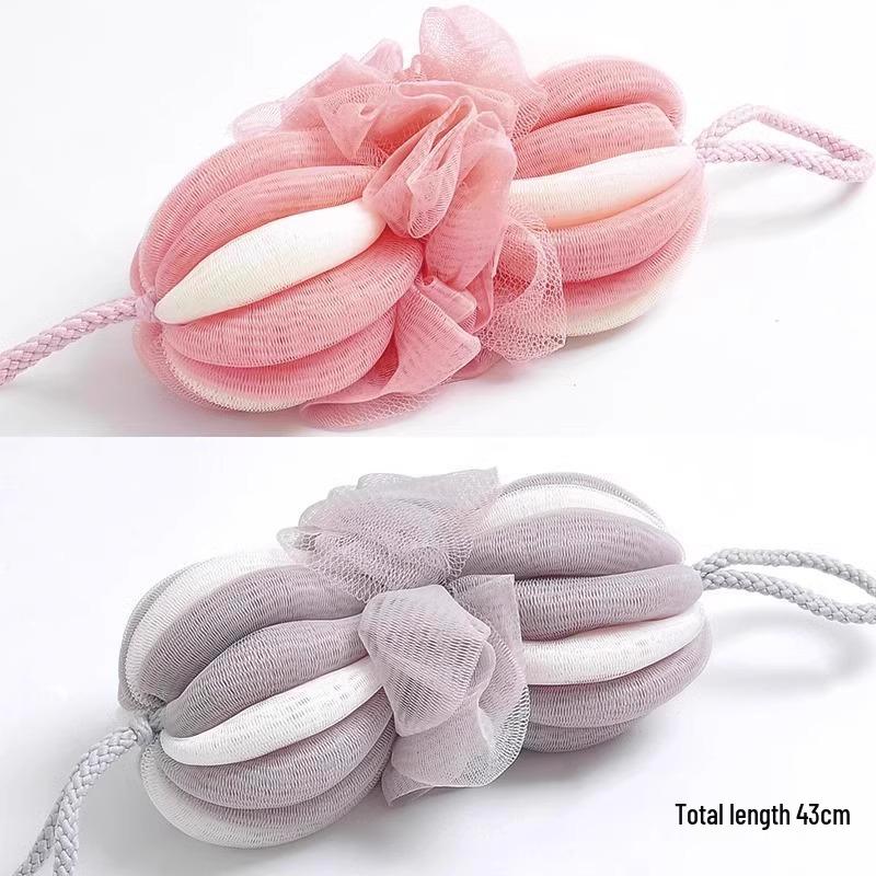 Luxuriöse Große Superweiche Peeling-Bade-Duschkugel für Frauen