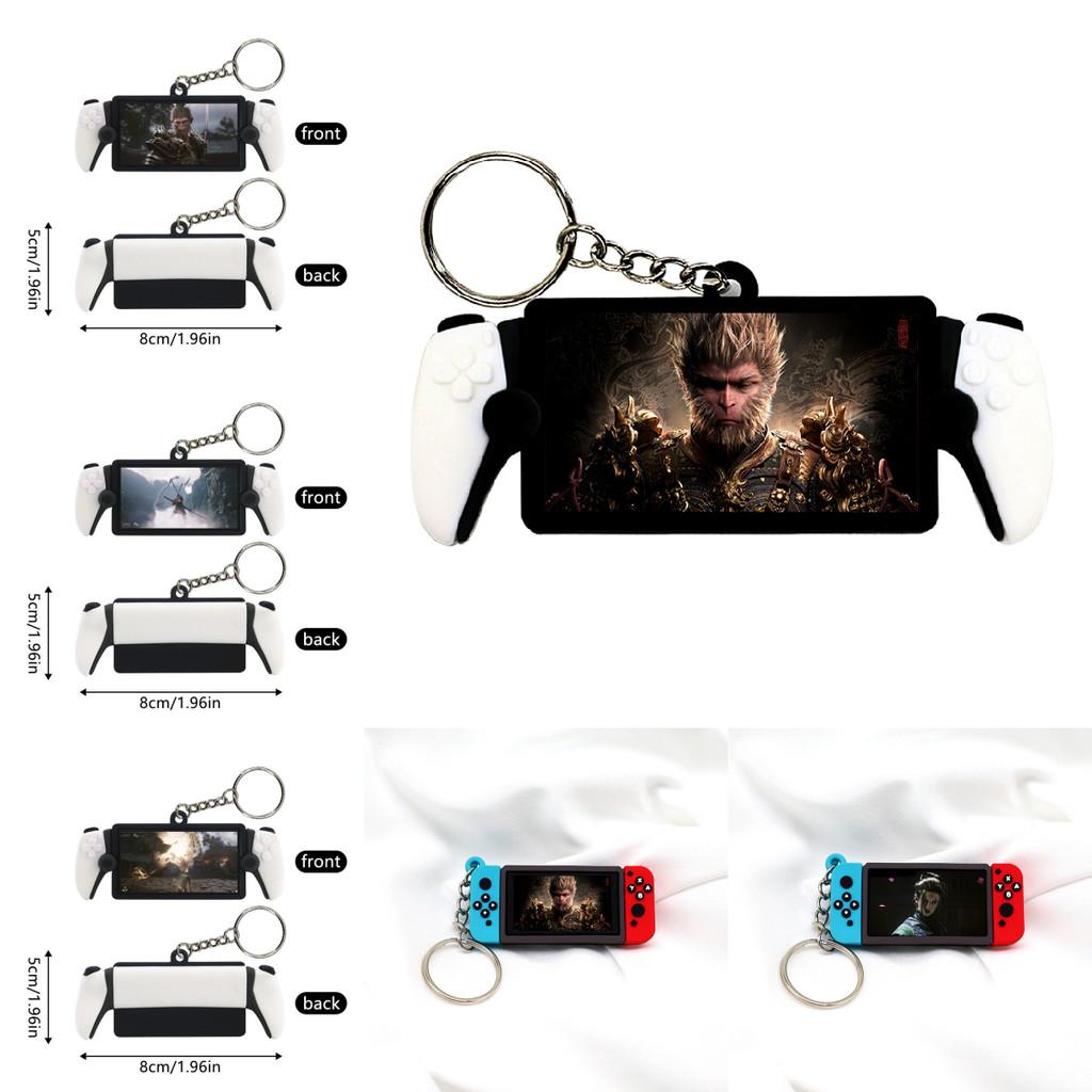 Unique Black Myth Wukong Game Controller Keychain Accessory For Switch And Ps5 Perfect For Gift Giving