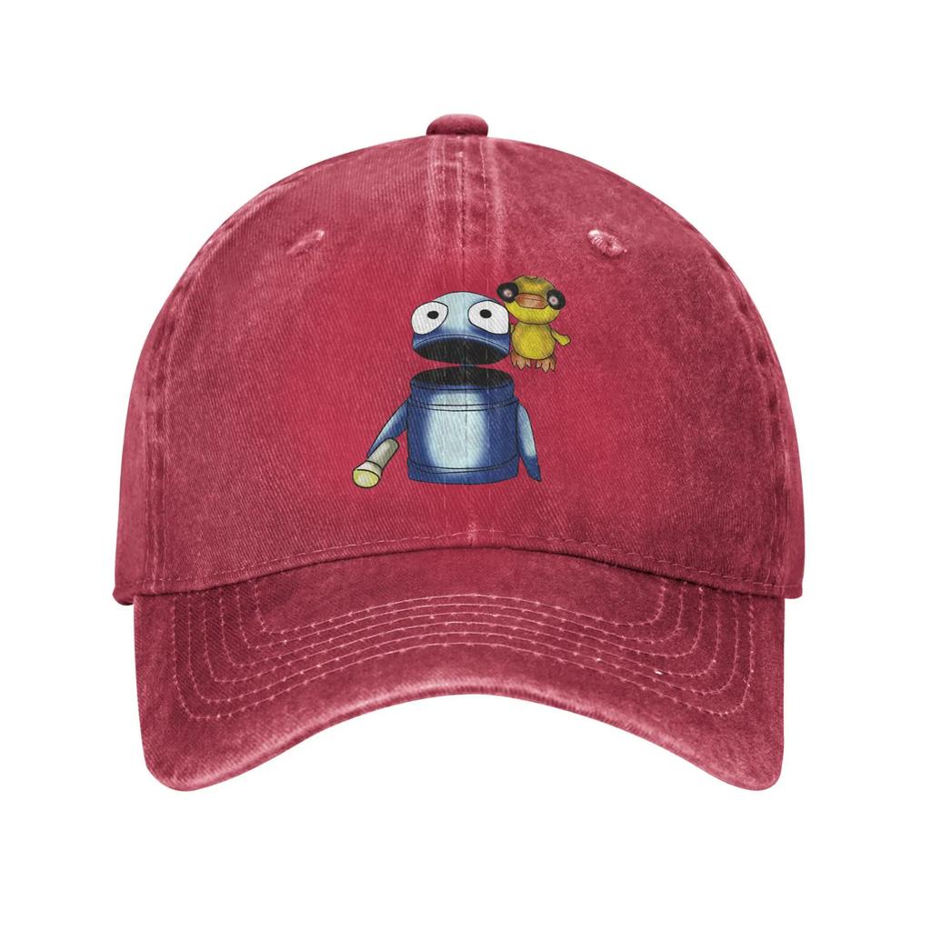 R.E.P.O. Robot Horror Games  Casual Baseball Cap For Couple Women Spring  Outdoor Sport Hip Hop Hats  Sunscreen Baseball Caps