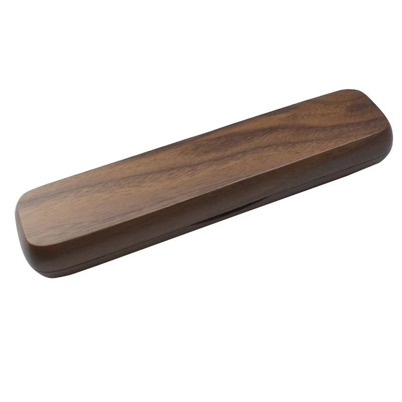 1 Stück Holz Klapp-Stifteetui Geschenkbox Set - Umweltfreundlicher Schreibtisch-Organizer für Business, Bürobedarf mit Magnetverschluss