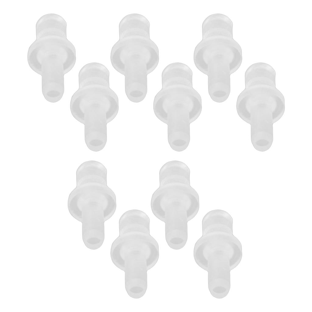 10pcs Milk Tube Connectors Fit for Jura Coffee Machine Transparent Plastic Milk Pipe Connectors