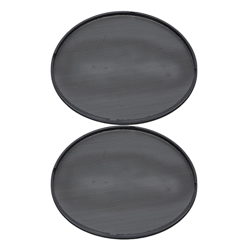 2PCS Round Speaker Grill Covers Car Speaker Subwoofer Guard Protector DIY Speaker Accessories Outer Diameter 220mm