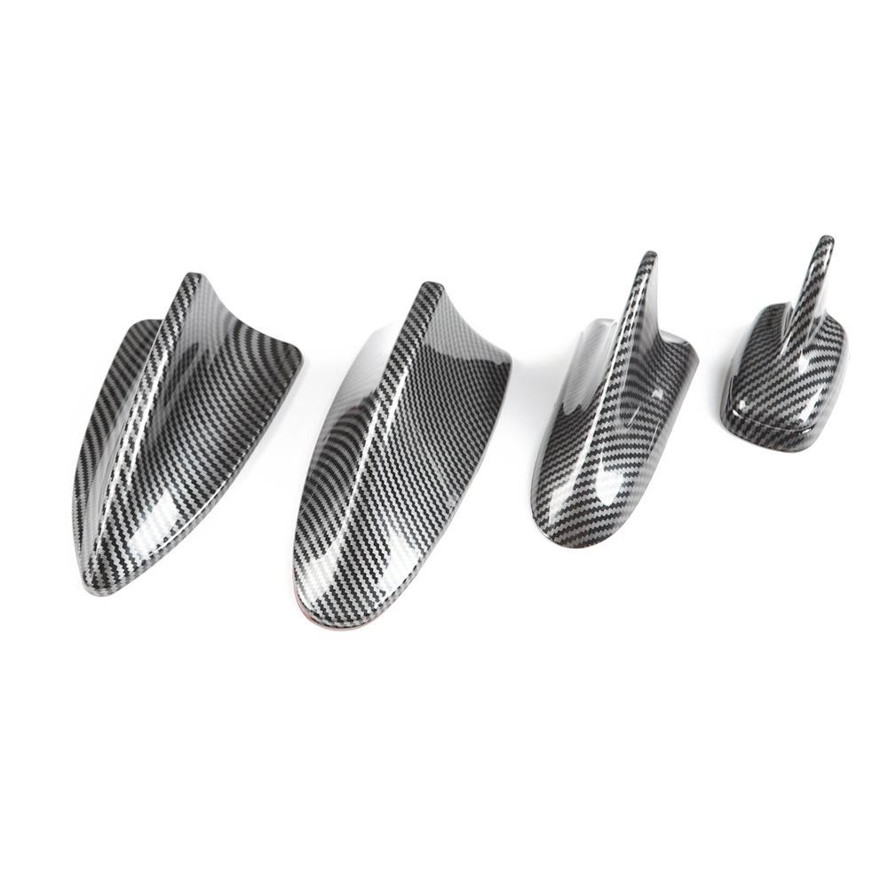 Carbon Fiber Car Shark Fin Antenna With Signal Reception Function Car Pattern Baking Fin Tail AM/FM Styling Antenna