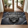 Las Vegas Raiders Design Crystal Velvet Rug Soft Decorative Mat for Bedroom Entrance