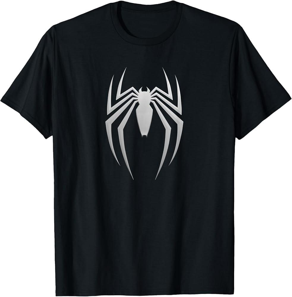 

SpiderMan 2 Game Spider Logo TShirt Unisex T-Shirt M