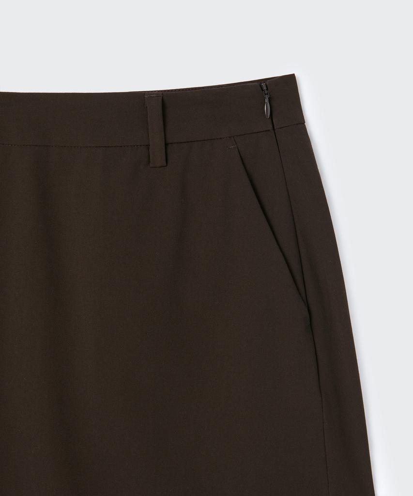 Musinsa Standard Woman Women'S Maxi Skirt [Dark Brown]