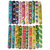 Set of 48pcs Easter Wristbands Surprise Snap Bracelets for Easter Parties Gatherings Snap Bracelets in Various Styles