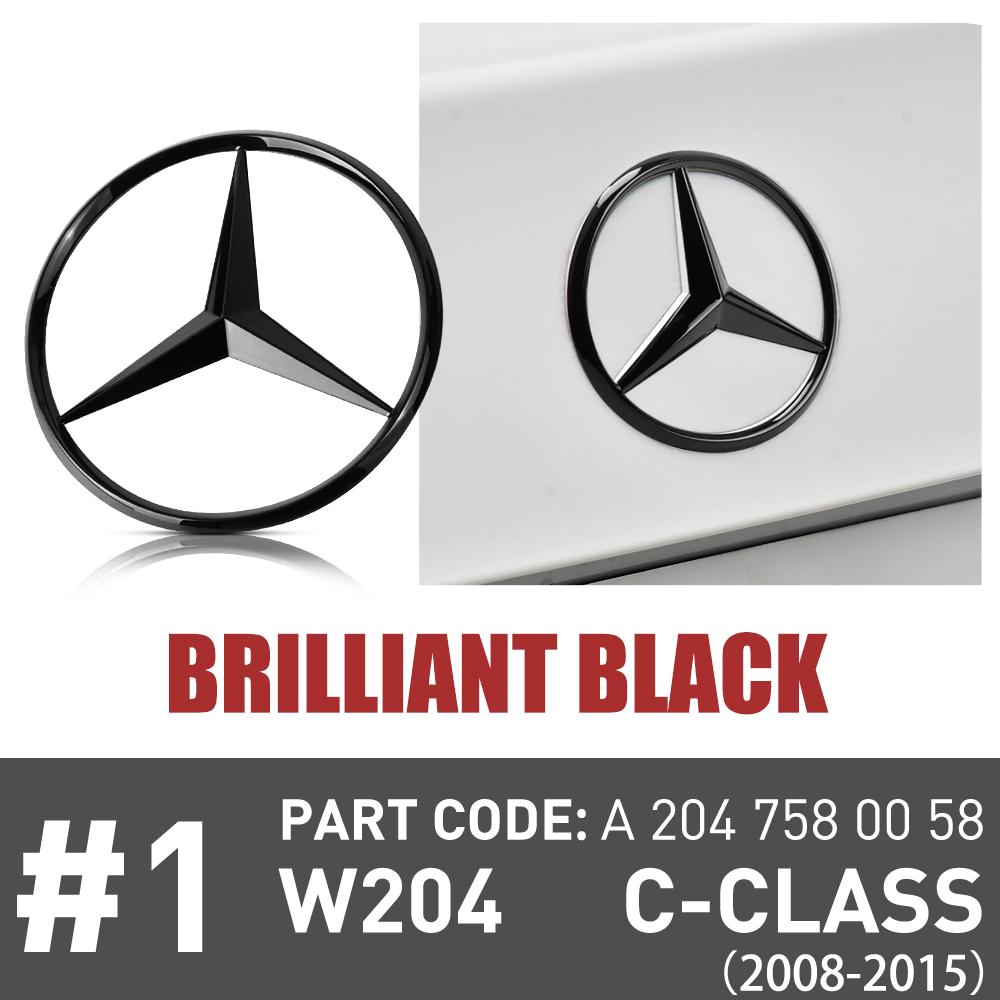 

Car Rear Badge Emblem Sticker Decoration For Mercedes Benz W204 C300 Class 2008 2009 2010 2011 2012 2013 2014 2015 Car Accessory