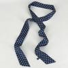 New Gradient Narrow Wide Wave Point Silk Scarf Women's Korean Edition Fashion Long Strip Multi Functional Decorative Belt Ribbon