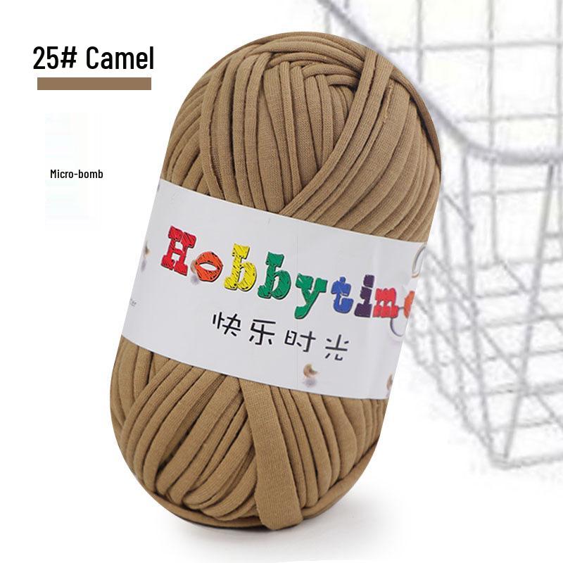 Cloth Strip Yarn DIY Crochet Kit: Handmade Bag, Knitting Material for Cushions, Carpets, and Dolls