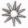 HSDCK 10-Piece S2 25mm Screwdriver Bit Set