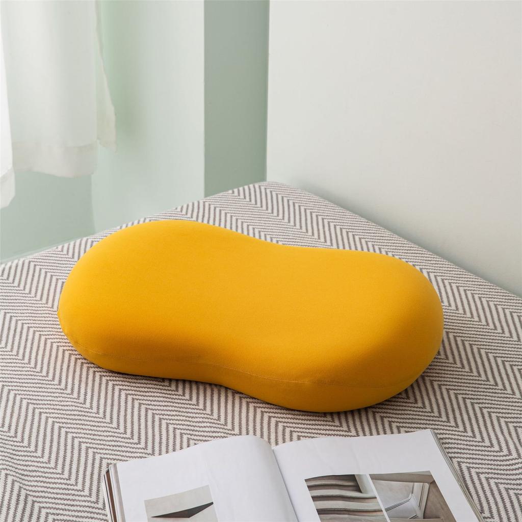 Memory Foam Pillow Solid Color Small Cushion Cat Belly Feeling for Sleeping Slow Rebound Cotton Travel Soft and Comfortable Sofa