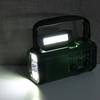 LED Emergency Power Bank AM/FM/WB 10000mAh Hand Crank Radio Flashlight Reading Lamp Emergency Radio Handcrank Solar with Compass