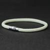 Noter Men Rope Bracelet Silver Color Double Safety Buckle Outdoor Adventure Survival Braclet Boyfriend Gift Beach Surf Jewelry