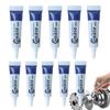 10pcs Silicone Grease Lubricant Waterproof Plumbers Grease Silicone Grease Diving Lube Clear Machine Lube Prevent Valves