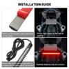 Motorcycle Turn Signal Light Indicator LED For  Chopper Bobber Honda EOA