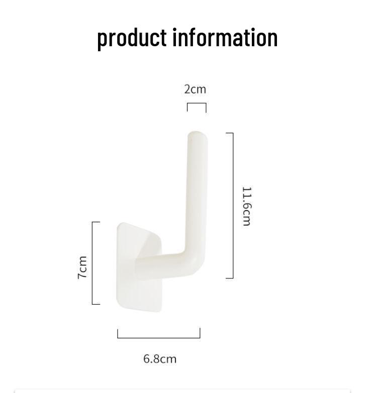 Multifunctional Bathroom & Kitchen Tissue and Cling Film Holder