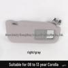 2007-2013 Corolla Sun Visor with Makeup Mirror and Sunshade