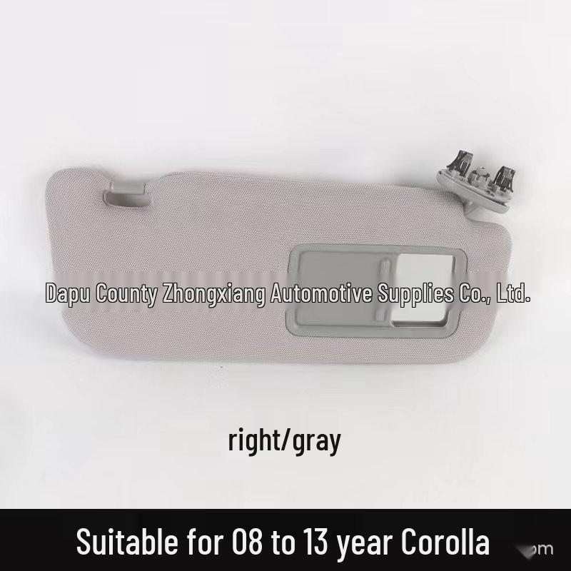 2007-2013 Corolla Sun Visor with Makeup Mirror and Sunshade