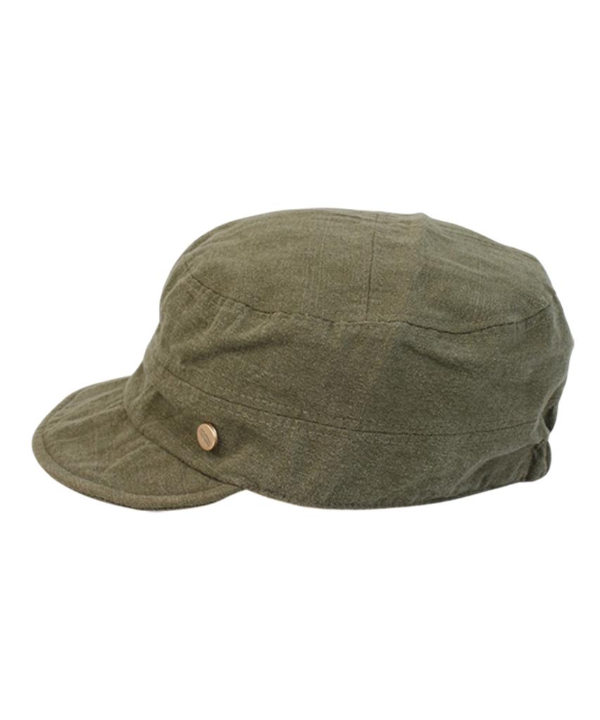 Yunibeosyeolkemiseuteuli Vintage Washing Khaki Marine Cap