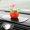 Non-Slip Car Dashboard Mat  Heat Resistant Sticky Anti Slip Pad for Cell Phone Sunglasses and Perfume Black Universal Dashboard
