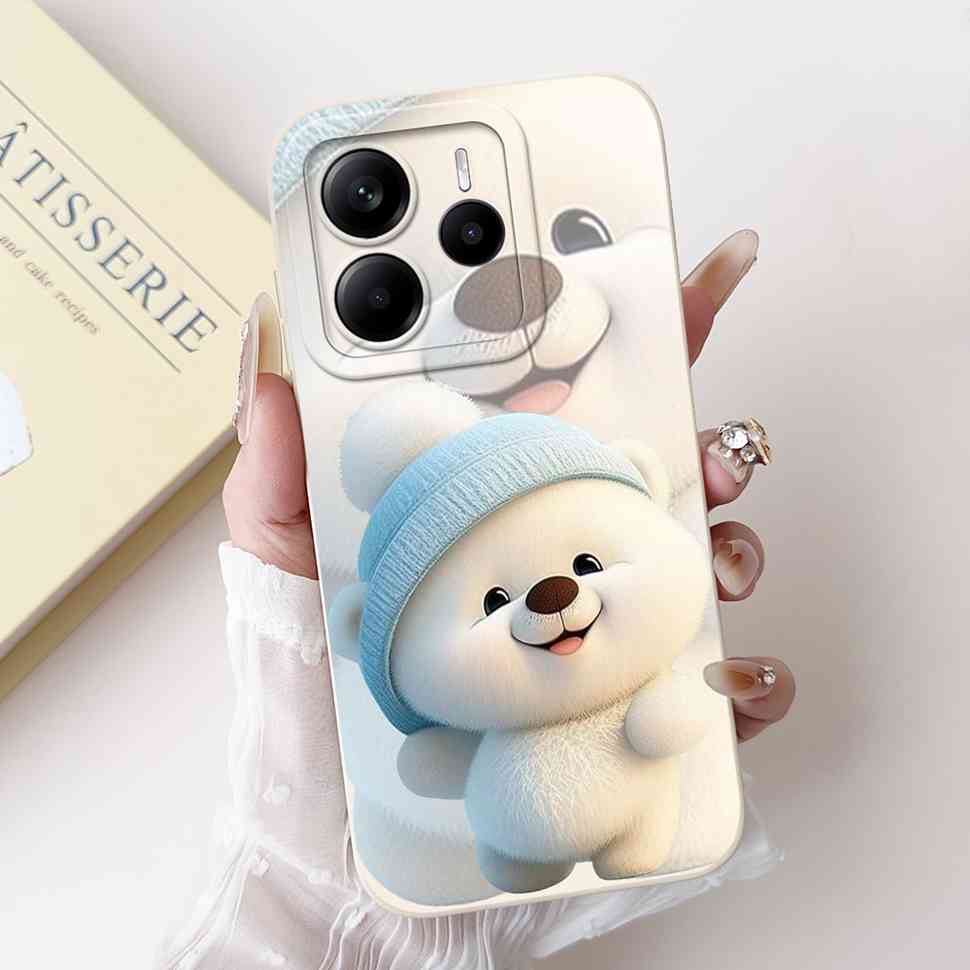 For Xiaomi Redmi Note 14 5G Case Panda Pattern Cover Soft Silicone Phone Case For Redmi Note 14 Note14 5G Fundas 6.67"