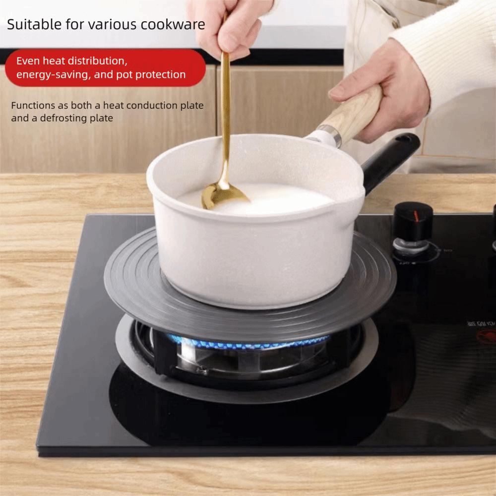 Aluminium Zinc Zinc Alloy Stove Heat Diffuser 24cm/28cm Thawing Tray Sturdy Heat Conduction Plate  Kitchen