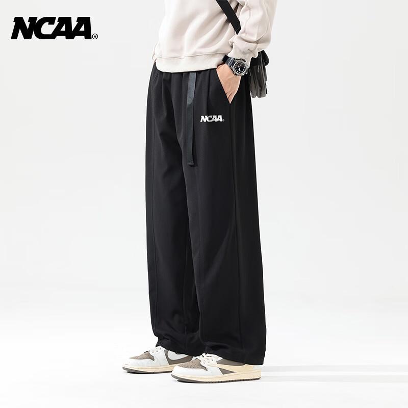 

NCAA Retro Casual Letter Print Straight Leg Pants M