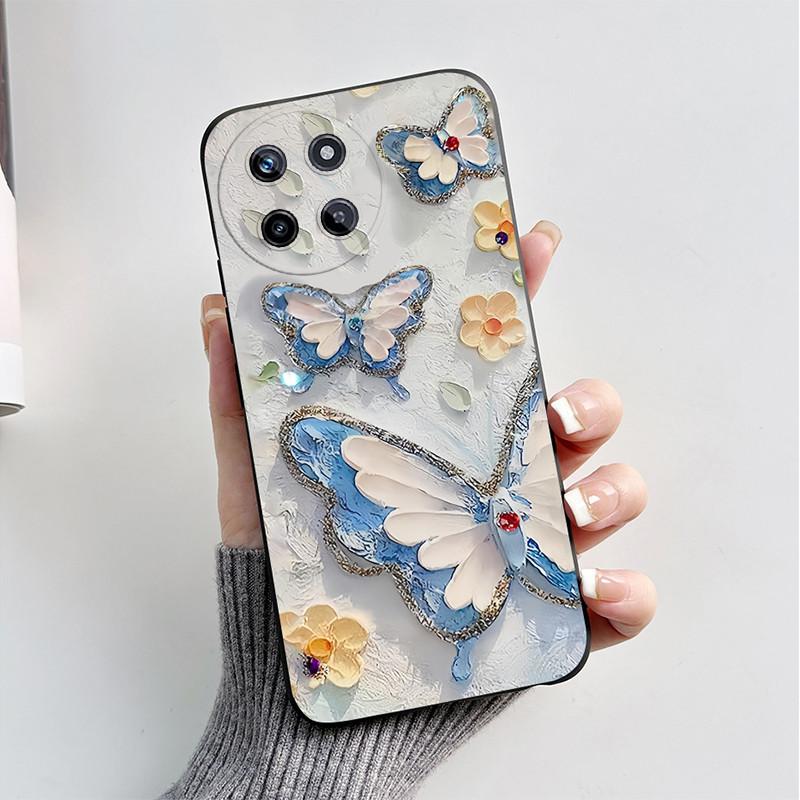 For OPPO Realme 11 4G Phone Case Cute Cat Cartoon Funny Dog Shell Soft Silicone Protection Back Cover For Realme11 RMX3636 Funda