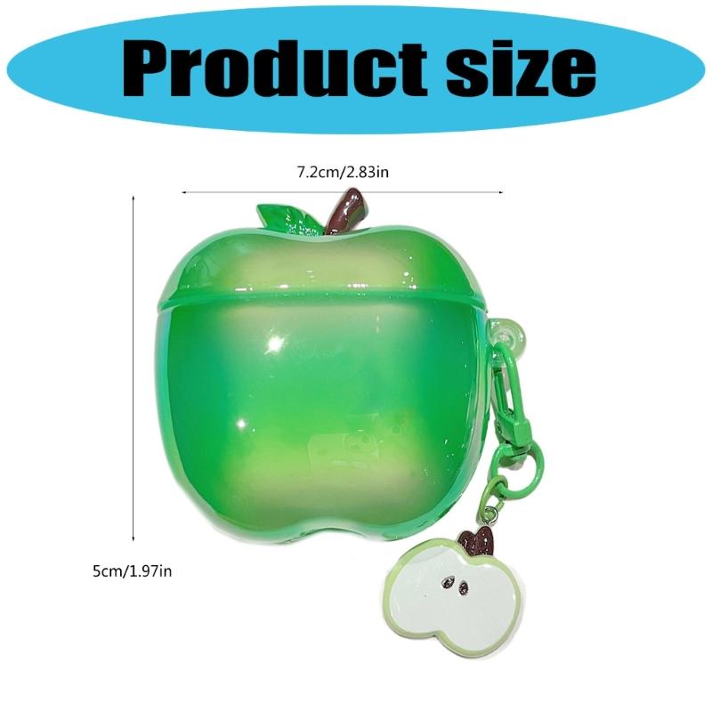 TPU Fruit Shape Wireless Earbuds Case Shockproof Cover For Pro2 Wireless Earphones With Pendant