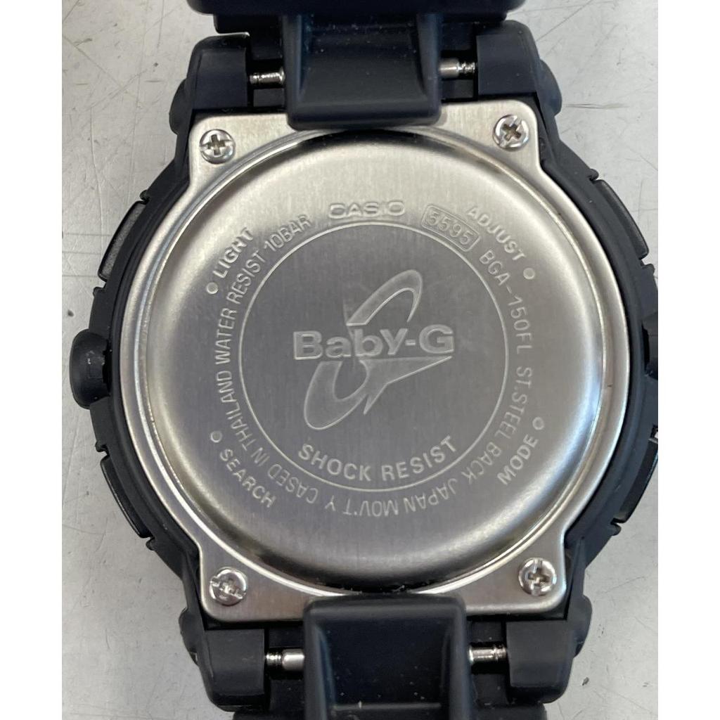 Used CASIO BGA-150FL-1ADR BABY-G