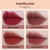 CARMELA Lipstick K04 Milk Coffee Matte Lip Glaze - Autumn/Winter Whitening Authentic.