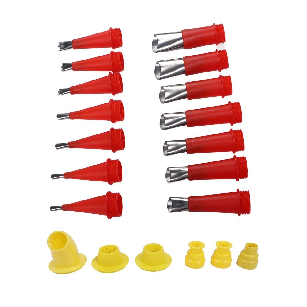 20 Stück Edelstahl Dichtstoff-Glätter-Set Dichtwerkzeug-Set für die Dichtstoffanwendung