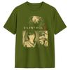 Silent Hill F T-Shirt Sommer Freizeit T-Shirts 100% Baumwolle Rundhals 4XL 5XL 6XL T-Shirts Kurzarm Streetwear T-Shirt