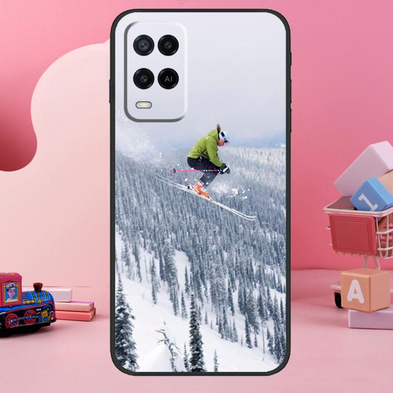 Ski Neige Snowboard Hülle Für Oppo A98 A78 A18 A38 A58 A60 A80 A40 A77 A57 A17 A74 A54 A94 A96 A76 A16 A15 A5 Pro