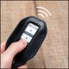 Fashion PU Leather Keyless Entry Car Key Holder Housekeeper Keys Organizer Women Keychain Covers Smart Key Transparent Display Case Bag Pouch