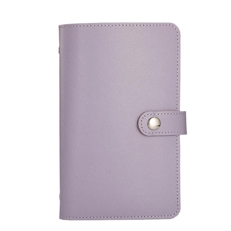 50-Taschen Leder Geldhalter Banknoten Sammelhalter Papiergeld Aufbewahrungsbuch Geldorganisatoren Album für Sammler