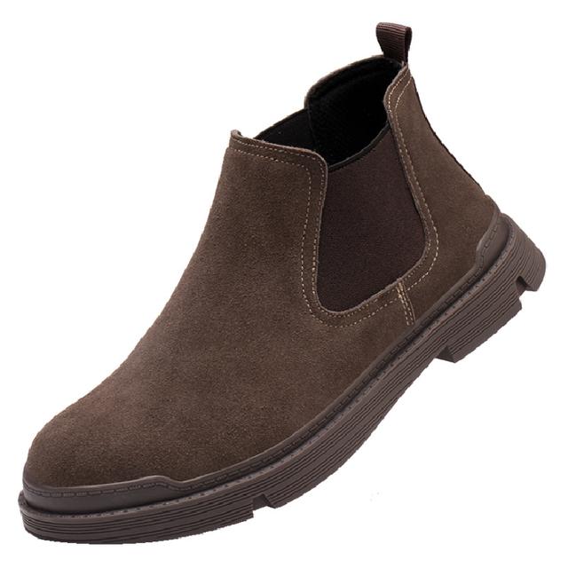 Неразрушимые кроссовки мужские рабочие туфли роскошные защитные туфли мужские — фото 18