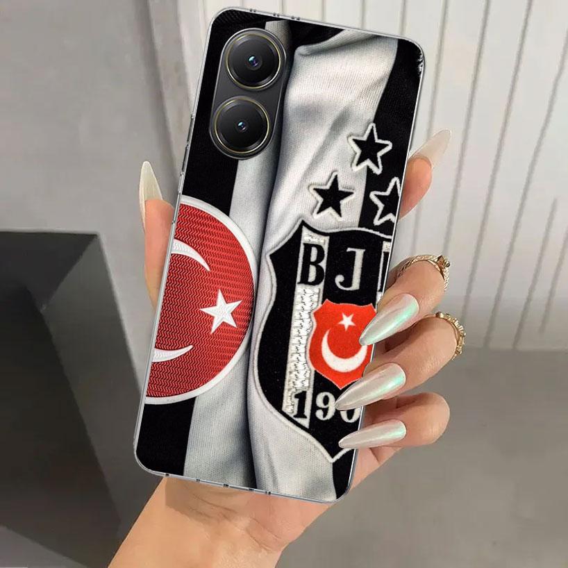 B-Besiktas B-BJK Phone Case for Xiaomi Poco X5 X6 X7 Pro F7 Ultra M7 Redmi 15 15C 13 13C 12 12C 10 10A 10C 9 9A 9C 9T Shell Poco