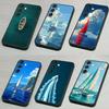 S-Sailing S-Ship Boat Phone Case For Samsung S25,S24,S21,S22,S23,S30,Ultra,S20,Plus,Fe,Lite,5G Black Cover