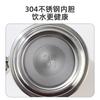 350/500/750/1000ml 304 Stainless Steel Bullet Insulated Cup Double Layer Vacuum Sports Water Bottle Outdoor Portable Kettle