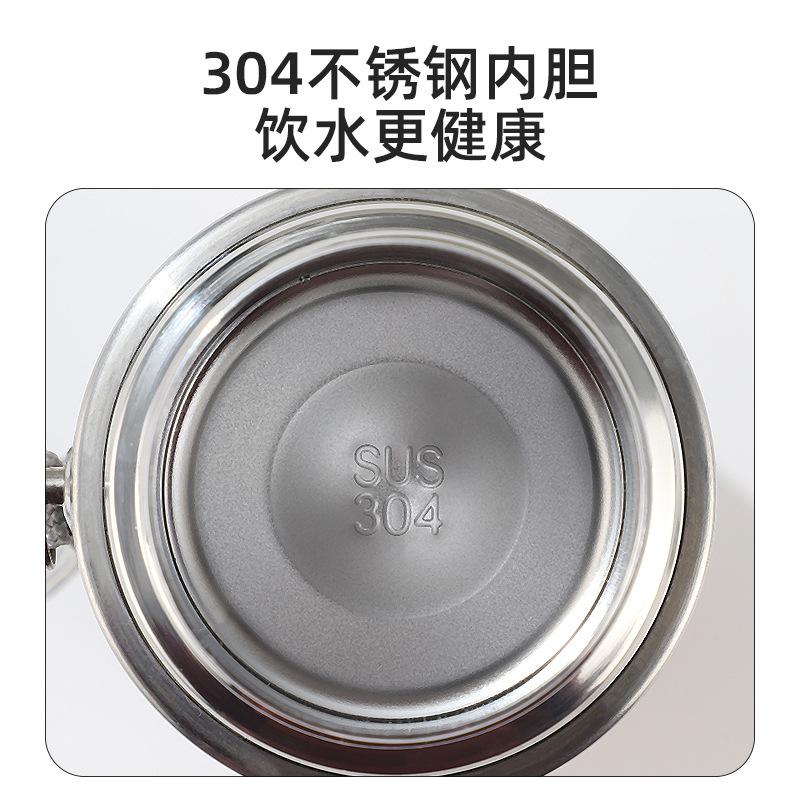 350/500/750/1000ml 304 Stainless Steel Bullet Insulated Cup Double Layer Vacuum Sports Water Bottle Outdoor Portable Kettle