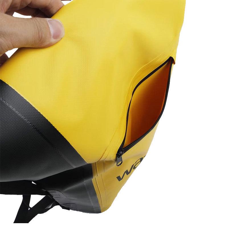 25L Waterproof Outdoor Mountaineering & Rafting Backpack - Wear-resistant PVC, Large Capacity