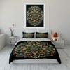 Mandala Art Dcor Three-Piece Set Soft Comfortable Duvet Cover Bedding Set Included 1*Duvet Cover & 2*Pillowcases gift