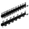 Garage Mounted Wrench Management Storage Rack Numbered Slots 6-18,19-32,6-32 Durability Metal Tool Organizers Holder