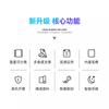 Galaxy Tab S11 Tablet Case With Stand Detachable 2-in-1 Design Pen Slot Transparent PC Shell Shockproof Sleep/Wake