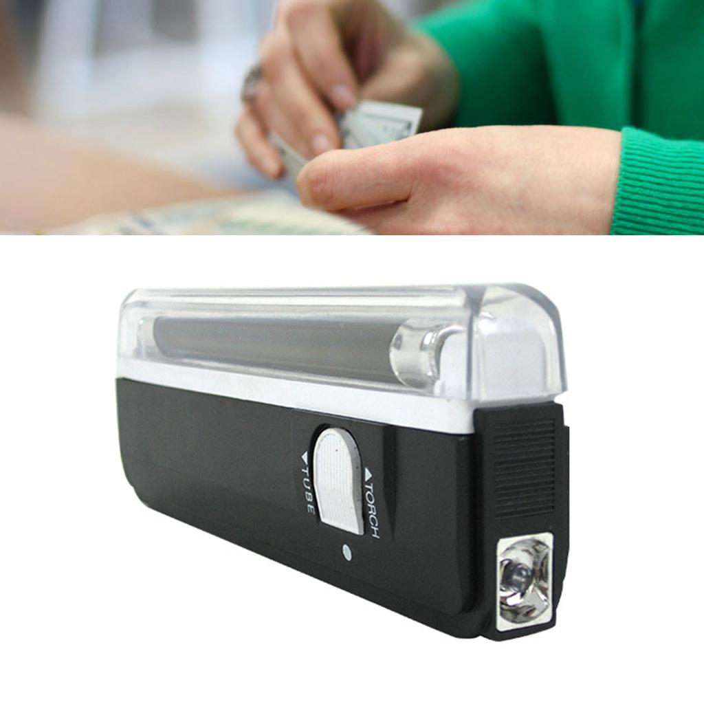 UV Money Checker Light Bill Tester Handheld Counterfeit Detector Portable Equipment